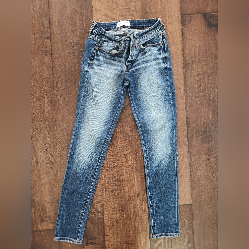 BKE STELLA Women's Skinny Jeans in Blue Size 26